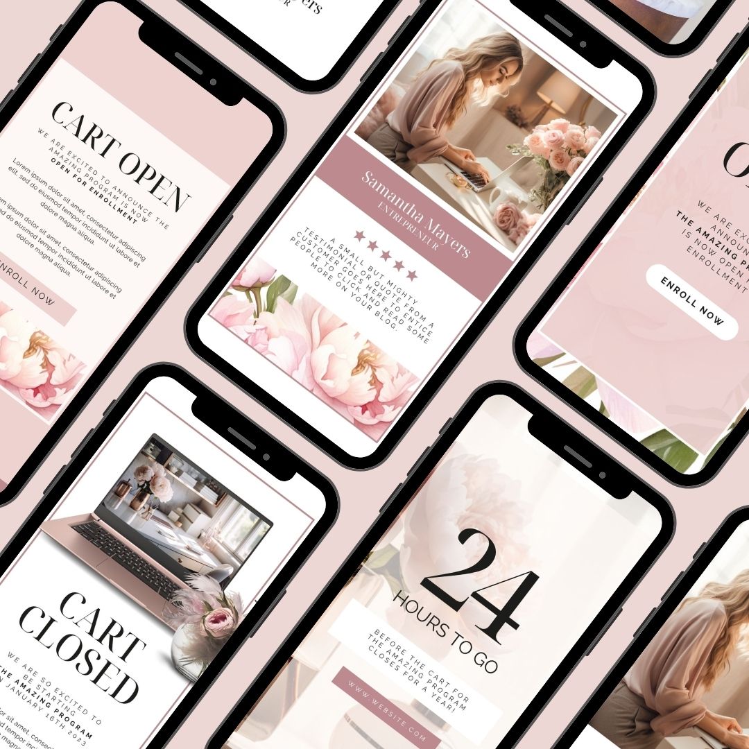 70 Faceless Reels Marketing Kit Instagram Social Media Posts