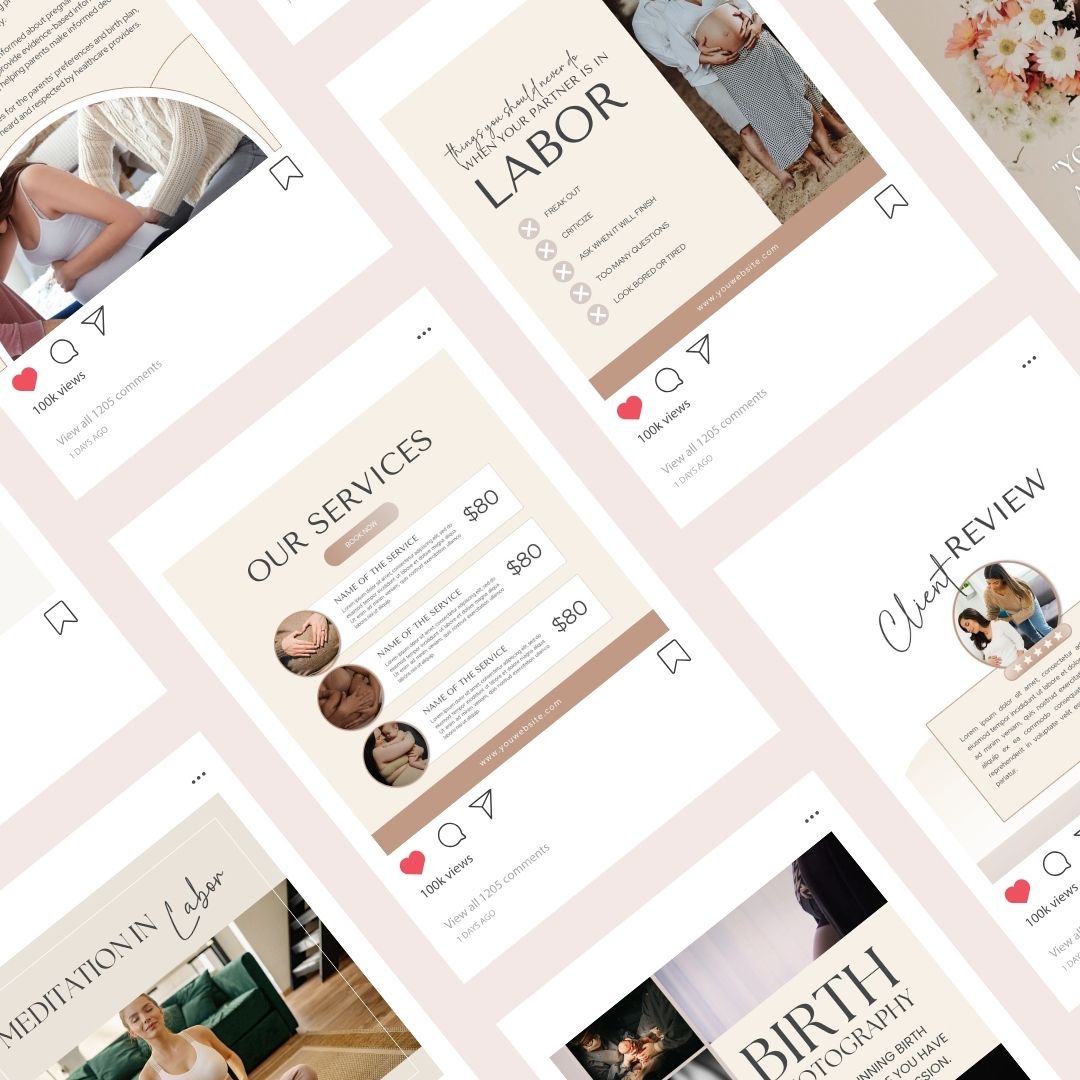 50 Doula Social Media Posts 2