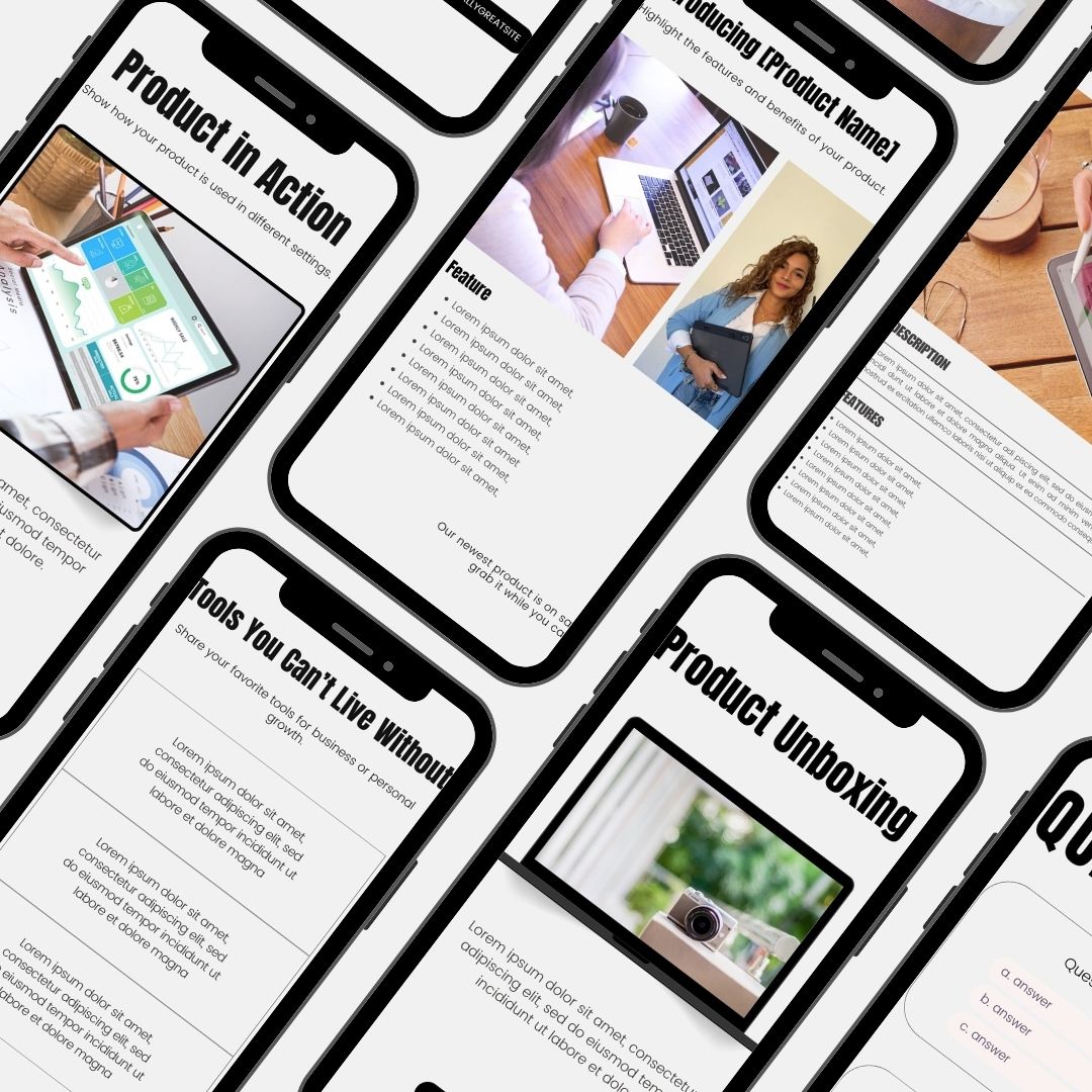 45 Instagram Story Post Canva Template