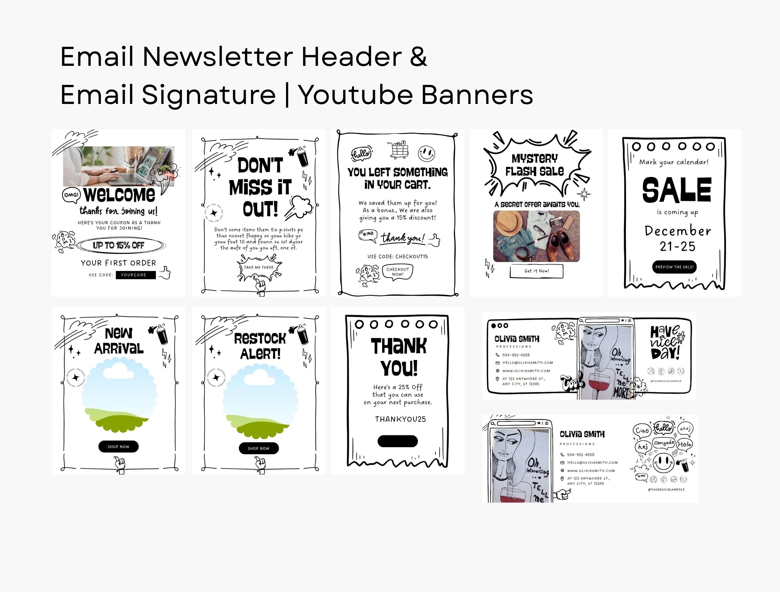 Branding Kit Comiko Editable Canva Templates Business Cards Marketing Posts Personal Brand Theme