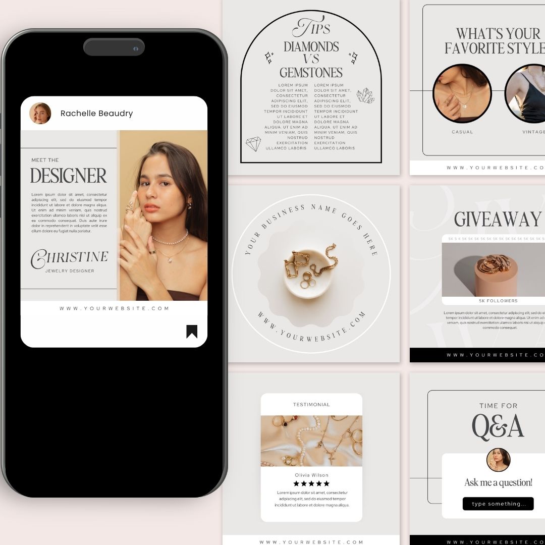 50 Jewelry Instagram Posts