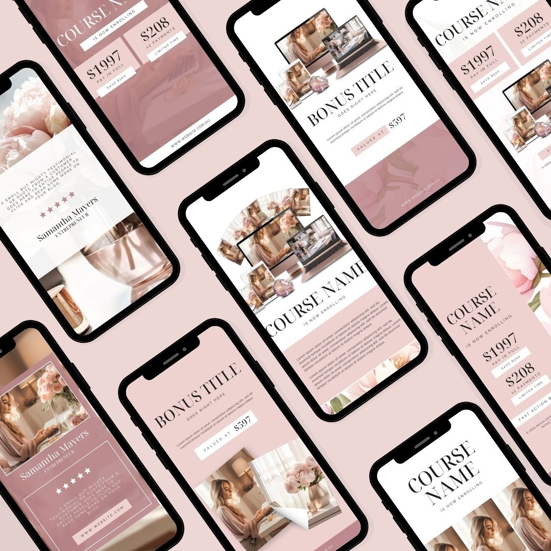 70 Faceless Reels Marketing Kit Instagram Social Media Posts