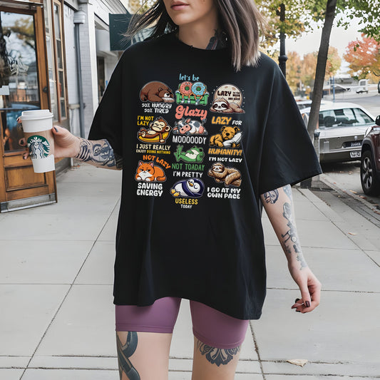 Funny Animals Unisex Comfort garment-dyed heavyweight t-shirt