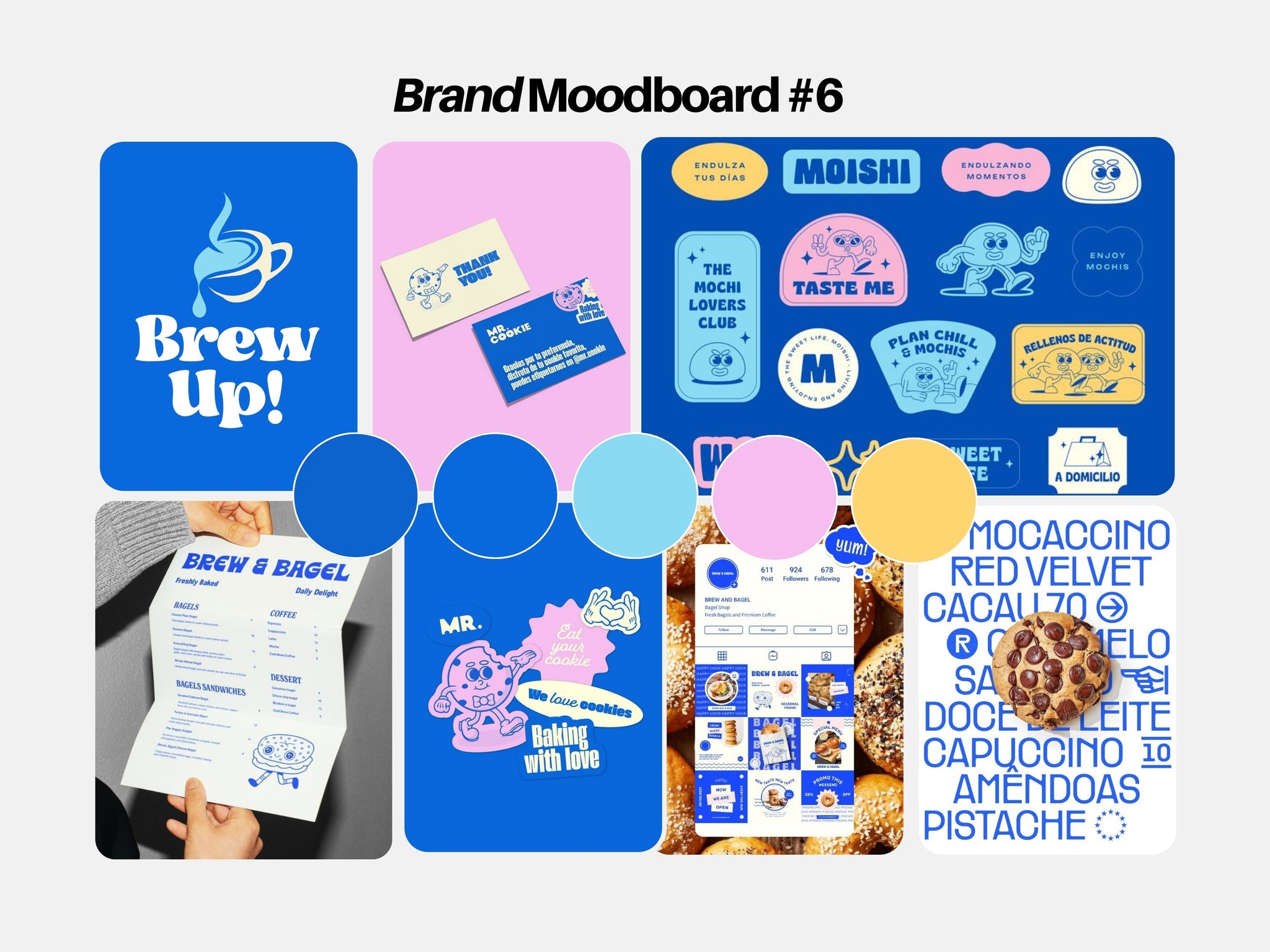 Custom Food Cafe Bakery Branding & Logo Design: Unique Business Identity