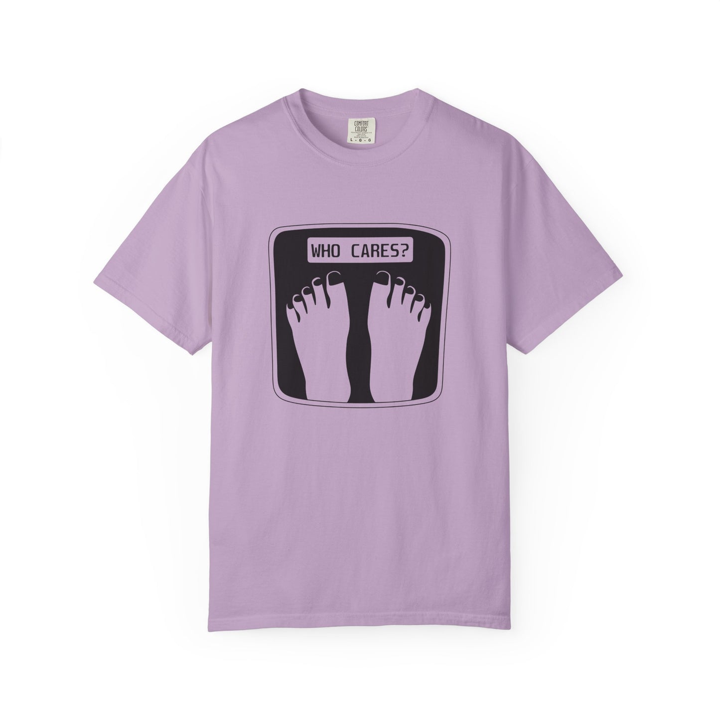 Who Cares Fitness Unisex Garment-Dyed T-Shirt - Casual Vintage Style for Everyday Wear