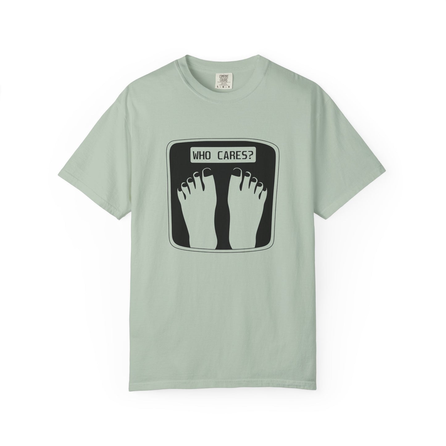 Who Cares Fitness Unisex Garment-Dyed T-Shirt - Casual Vintage Style for Everyday Wear