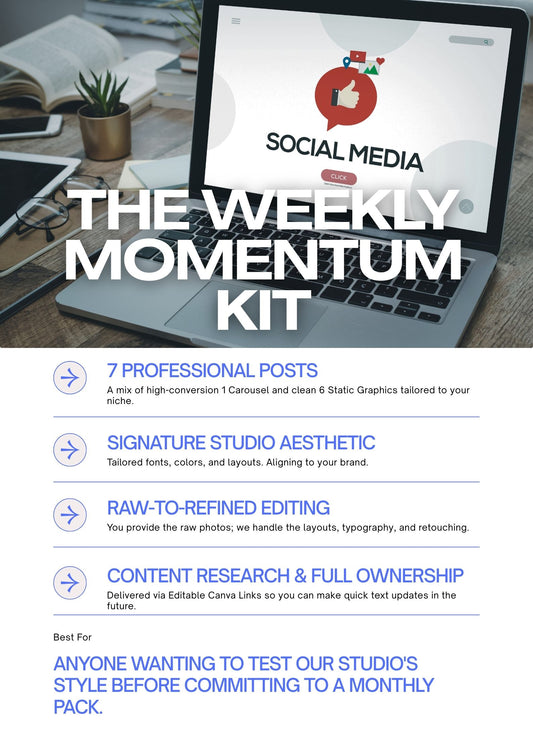 The Weekly Momentum Kit | 7 Custom Posts