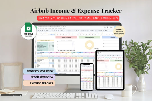 Airbnb Income & Expense Tracker - Google Sheets