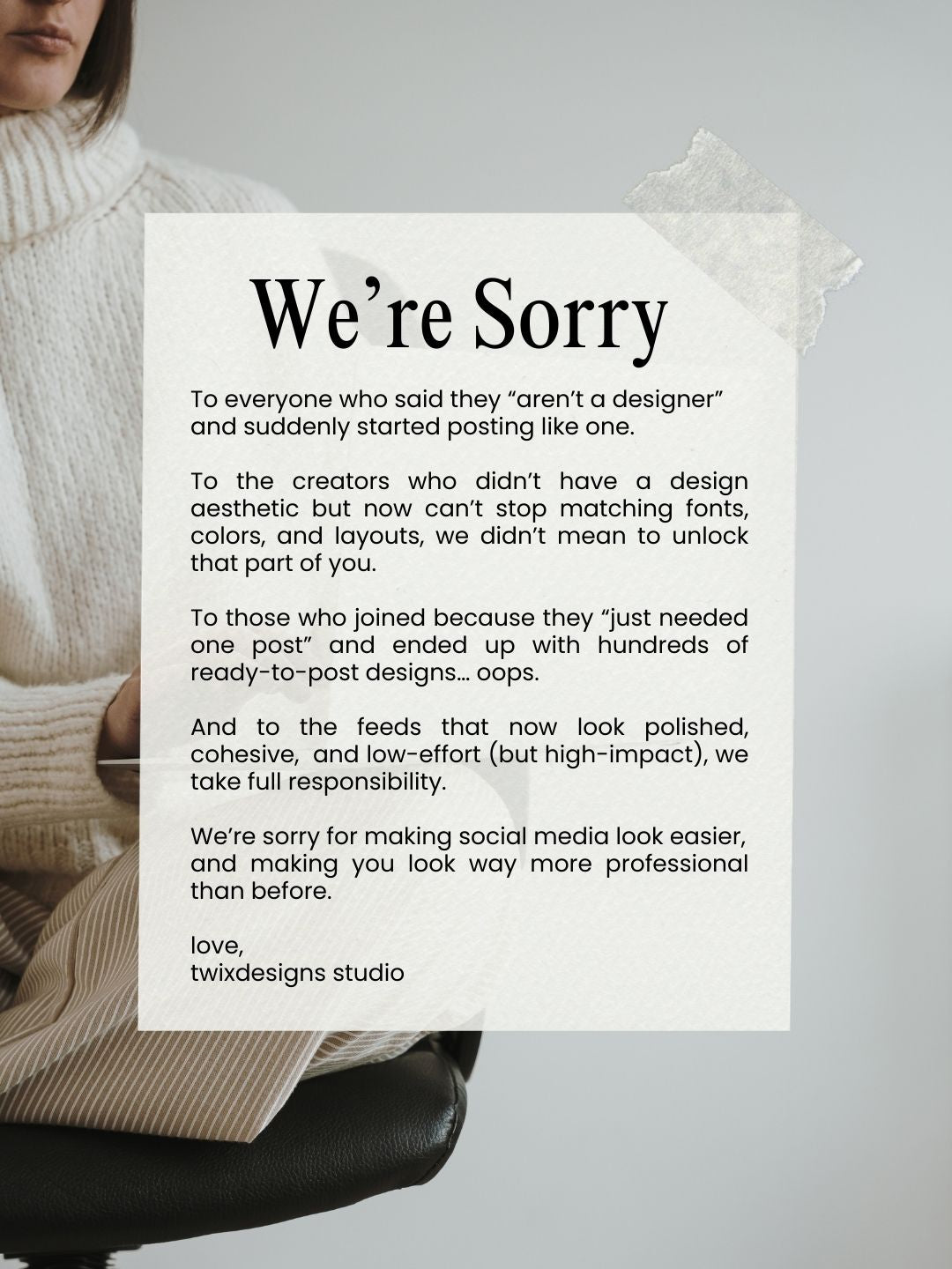 Song of the moment - Coffee - We're Sorry