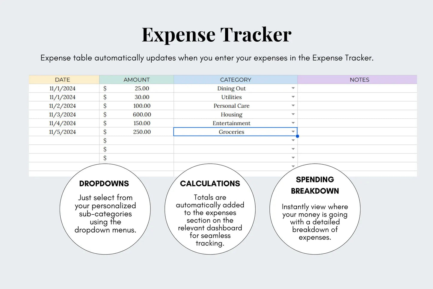 Budget by Paycheck Tracker - Google Sheets