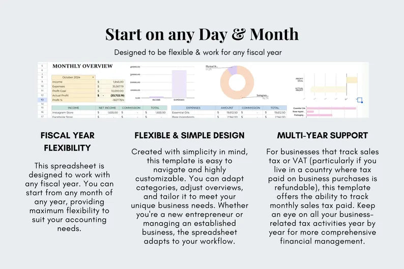 Simple Bookkeeping Spreadsheet Tracker - Google Sheets