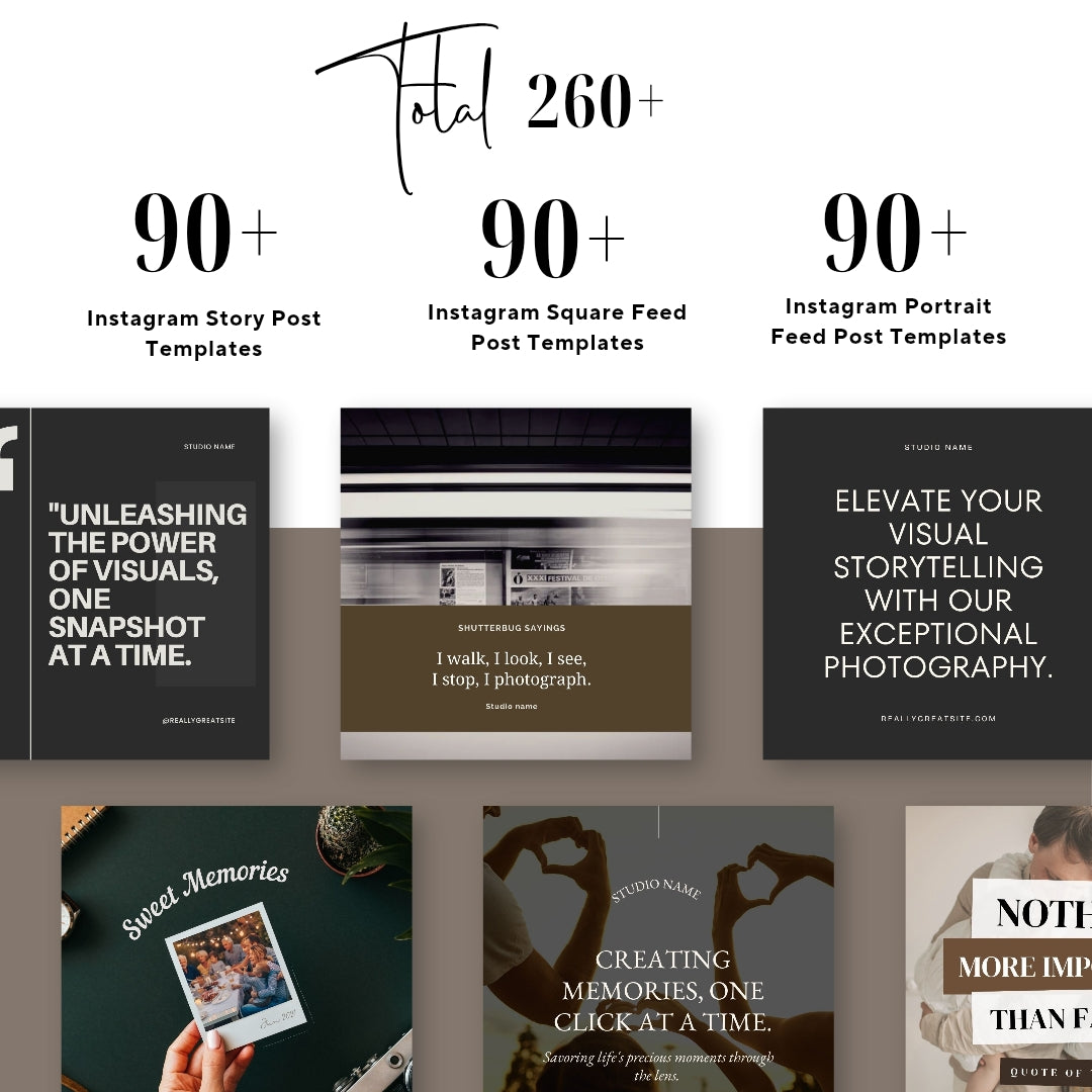 90+ Photography Pinterest Templates, Pinterest Post, Edit in Canva