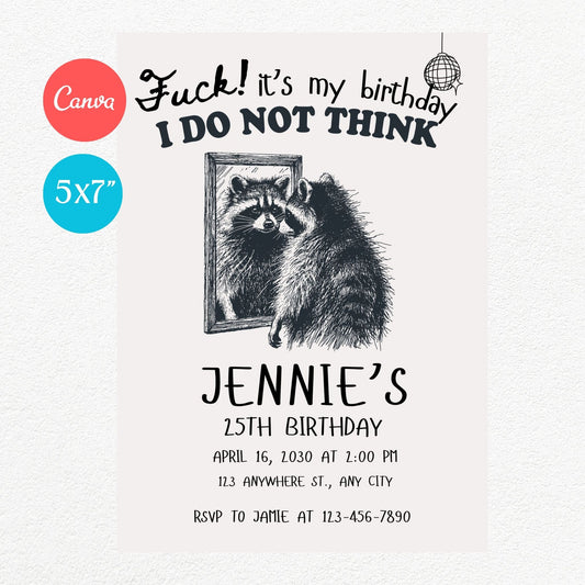 I do not think Birthday Party Invitation