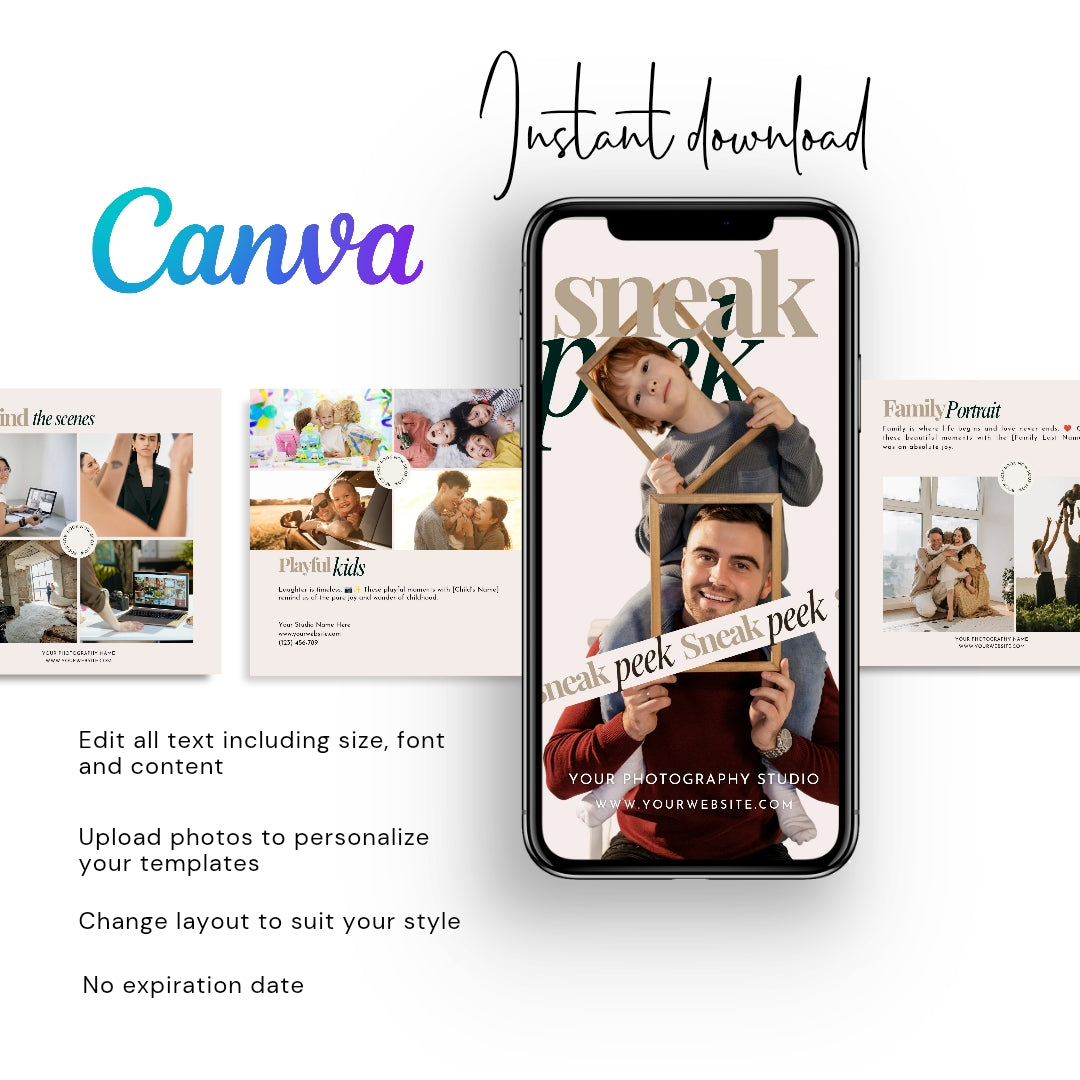 90+ Photography Pinterest Templates, Pinterest Post, Edit in Canva