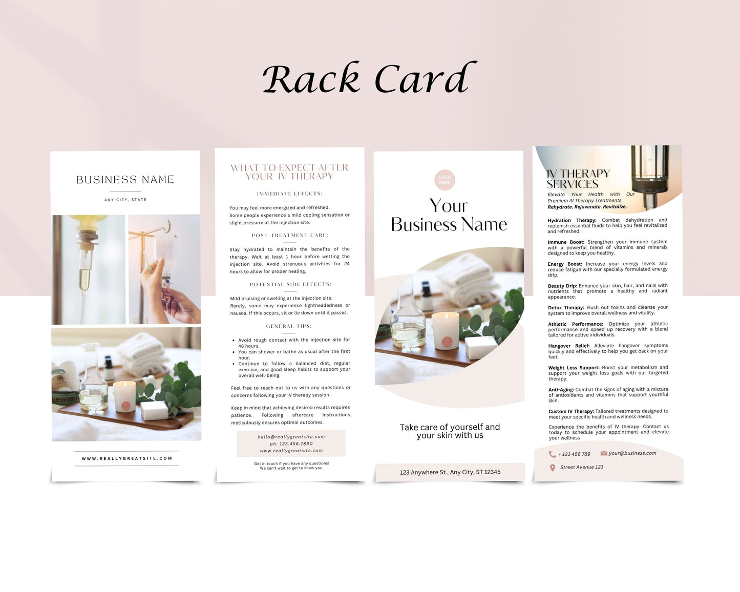 Massage Therapy Form, Consultation form, Client consent form, Loyalty Card, Business Card, Editable Canva templates, Aftercare Card