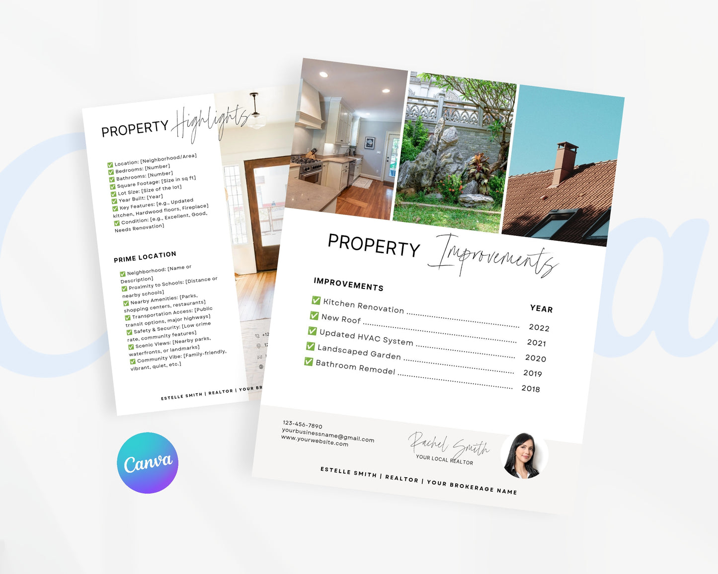 Real Estate Flyers, For Sale Flyer Marketing Flyer, Open Listing, Edit in Canva - REDF11